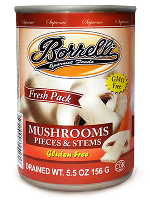 10oz Mushrooms Pieces and Stems